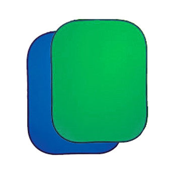 Chromakey Green & Blue 5'x7' Collapsible Backdrop